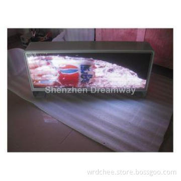 Rustproof High brightness Text PH5 Taxi LED Display With Wi